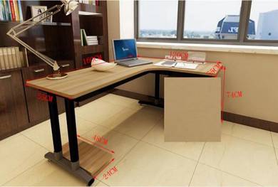L Shape L-shape Table meja director desk pejabat 8