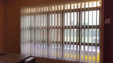 PASANG LANGSIR PEJABAT l install office curtain