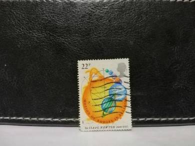 1987 UK Stamp Scientist Newton, Motion of Bodies