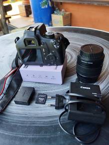 Canon EOS 3000D + Lens 18-55mm