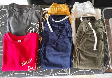 Baby thick clothes 4-5 years old 6 items baby baju