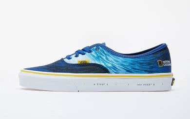 limited edition vans x nat geo ocean size uk9