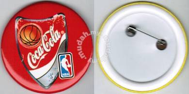 Drink Coca-Cola NBA Basketball Button Badge 58mm
