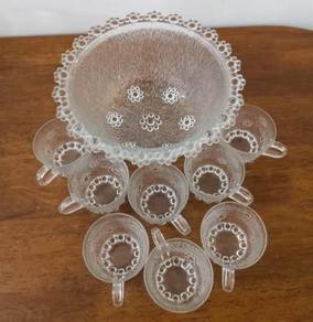 Mangkuk antique airmata punch bowl