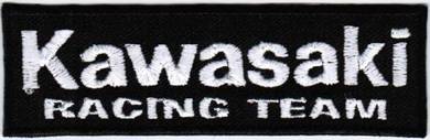 Kawasaki Racing Team Motorcycle Badge Patch