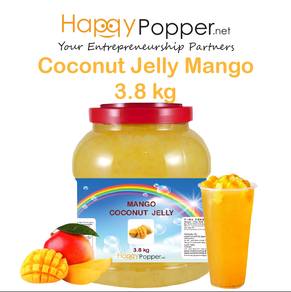 Topping Coconut Jelly Mango Boba Milk Tea 3.8kg