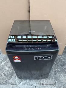 Sharp Glass Top Washer Washing Machine 9kilo