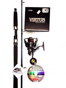 Ryobi virtus 5000 reel combo seahawk air storm
