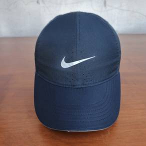 Nike Dri-Fit Running Outdoor Adjustable Cap Black 