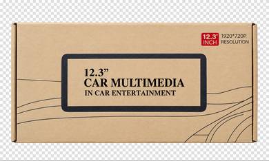 12.3” car multimedia player