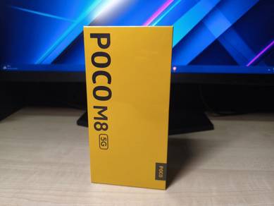 (New Sealed) Xiaomi Poco M8 5G 8/256GB Black