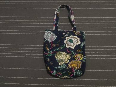 TORY BURCH canvas tote bag