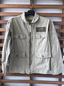 Vintage 1950 US Navy tanker jacket zip talon army