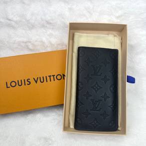 LV Empreinte Long Bifold Brazzaville Black Wallet