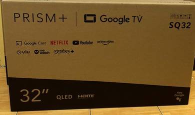 Smart Google TV PRISM+ SQ32 Chromecast QLED (32")
