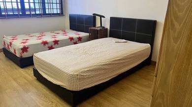 Super Single Bed Frame & Mattress