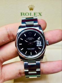 ROLEX Oyster Perpetual Date 115200 “Black Dial”