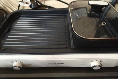 pensonic 2 in 1 bbq pan psb-136g