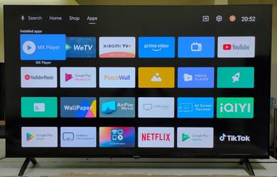 Mi 58" 4K HDR android tv 
