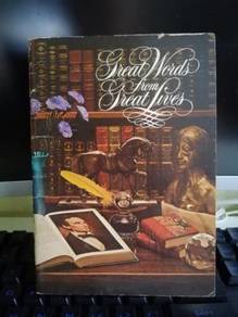 Booklet Great Words from Great Lives