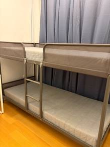 IKEA Bunk Bed with 2 IKEA Ext Firm Sprung Mattress