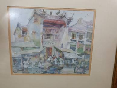 Tan Choon Ghee Penang painting 1983