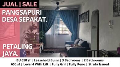 Apartment For Sale in Pangsapuri Desa Sepakat