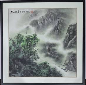 Cold mountains turn green (Autumn) Frame