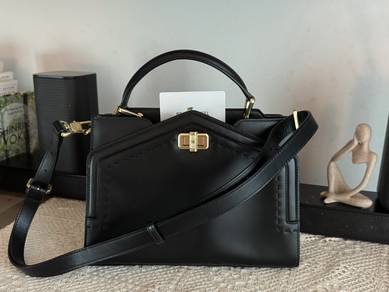 Genuine Leather Top Handle / Crossbody Bag