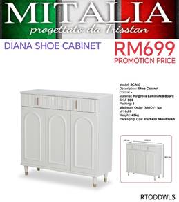 Quality Shoe Cabinet | Kabinet Kasut Berkualiti 