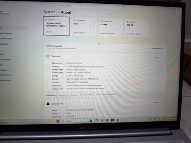 asus laptop i5 13th gen