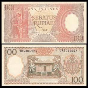 Indonesia 100 rupiah 1958 HFQ   - unc