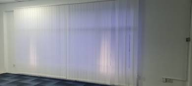 INSTALL LANGSIR PEJABAT l vertical blind l
