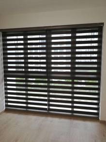 ZEBRA BLIND CURTAIN INSTALL l langsir jenis zebra