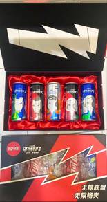 2016 Coca Cola Marvel ironman3 Coke 5 cans box set