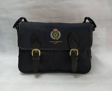 Valentino Garavani Sport Black Messenger Shoulder