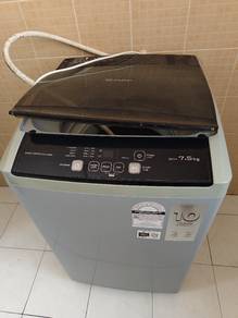 Sharp ES721X Top Load Washer S/Steel Tub 7.5 kg