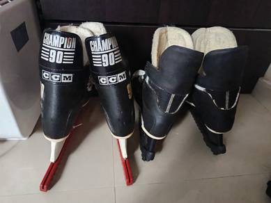 ice hockey skate combo