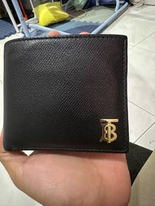 Burberry Grainy Leather TB Bifold Wallet
