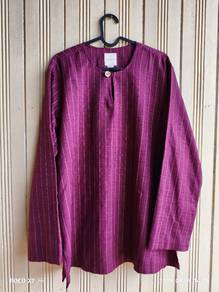 Kurta Abang Malek Burgundy