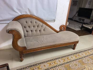 Sofa Kayu Jati. Lalamove hantar free di KL