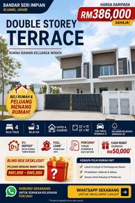 2-storey Terraced House For Sale in Kluang,JHR