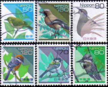 WWF Bird Duck Animal Japan Stamp USED #6