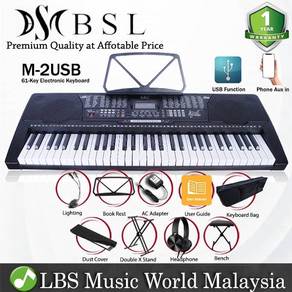 BSL M-2USB 61 Key Self Learning USB Electronic Mus