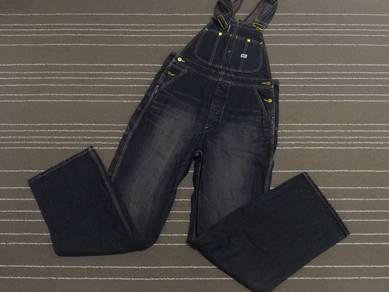 LEE SANFORIZED UNION MADE DENIM overall W 30-35