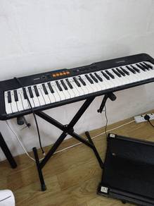 casiotone keyboard with stand