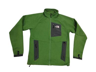 The North Face zip up patch pocket jacket
