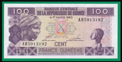 Guinea 100 Sylis 1985 - Pick P30   unc