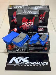 Endless MX72 FRONT & REAR BRAKE PADS FL5/ FK8
