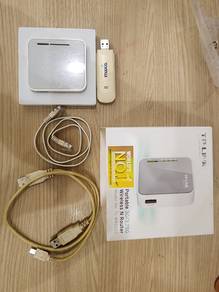 TP-Link TL-MR3020 portable Router, free SIM dongle